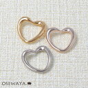 リング ニッケルフリー ハート メタル 12号 指輪 | OSEWAYA アクセサリー レディース 金属アレルギー 女性 大人 プレゼント オシャレ かわいい