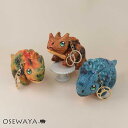 【10/14夜限定50%OFFクーポン】バッグチャーム トリケラトプス 恐竜 ぬいぐるみ キーホルダー | OSEWAYA ヘアアクセサリー ヘアアクセ レディ...