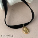 ネックレス ネコ パール メタル チョーカー