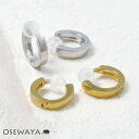 樹脂ピアス メタル 直径1cm 幅2mm 角 樹脂ポスト フープピアス OSEWAYA アクセサリー 金属アレルギー レディース 女性 大人 プレゼント ギフト 結婚式 誕生日 おしゃれ オシャレ かわいい 可愛い