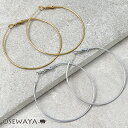 ピアス 5cm ステンレスポスト フープピアス | OSEWAYA アクセサリー 金属アレルギー レディース 女性 大人 プレゼント オシャレ かわいい(4)