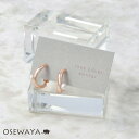 イヤリング ニッケルフリー ロゼシルバー パール ウェーブ ネジバネ式イヤリング | OSEWAYA アクセサリー レディース 金属アレルギー 女性 大人 プレ...