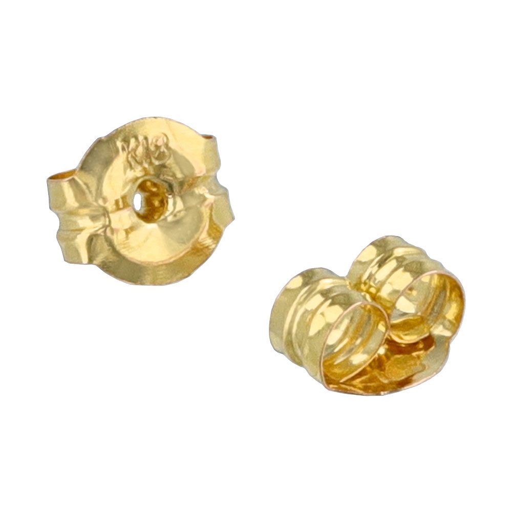 OSEWAYAの【送料無料】ピアス キャッチ 18金 K18 1ペア/2個入り | OSEWAYA アクセサリー レディース 女性 ゴールド プレゼント 誕生日｜アングル2