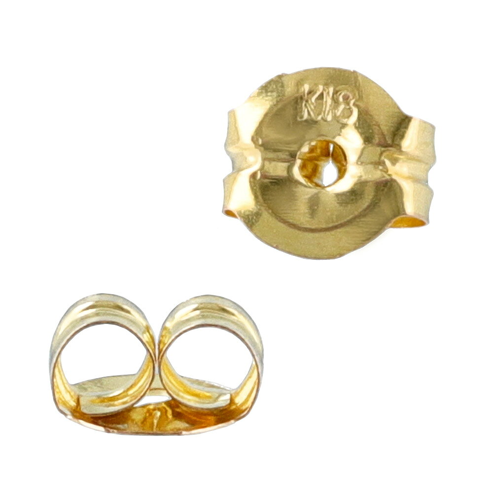 OSEWAYAの【送料無料】ピアス キャッチ 18金 K18 1ペア/2個入り | OSEWAYA アクセサリー レディース 女性 ゴールド プレゼント 誕生日｜アングル3