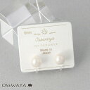 イヤリング パール 6mm ボール 2way 樹脂 オメガクリップ ノンホールイヤリング 日本製 | OSEWAYA アクセサリー レディース 女性 大人 プレ...