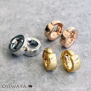 【送料無料】イヤリング ニッケルフリー シンプル メタル 幅5mm ミニ フープイヤリング | OSEWAYA アクセサリー レディース 女性 大人 プレゼント...