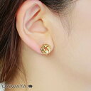 ノンホールピアス カメリア メタル イヤリング 樹脂タイプ | OSEWAYA アクセサリー レディース 女性 大人 プレゼント ギフト 結婚式 誕生日