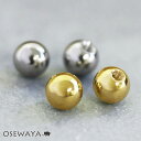 ボディピアス ステンレス キャッチ 替玉 14G ボール 5mm ネジ式 2個入り | OSEWAYA アクセサリー レディース 女性 大人 プレゼント 誕生日