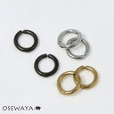 イヤリング ステンレス 直径1.5cm 幅2mm メタル シンプル フープイヤリング | OSEWAYA アクセサリー レディース 女性 大人 プレゼント ギフ...