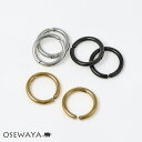 イヤリング ステンレス 直径1.7cm 幅2mm メタル シンプル フープイヤリング | OSEWAYA アクセサリー レディース 女性 大人 プレゼント ギフト 結婚式 誕生日
