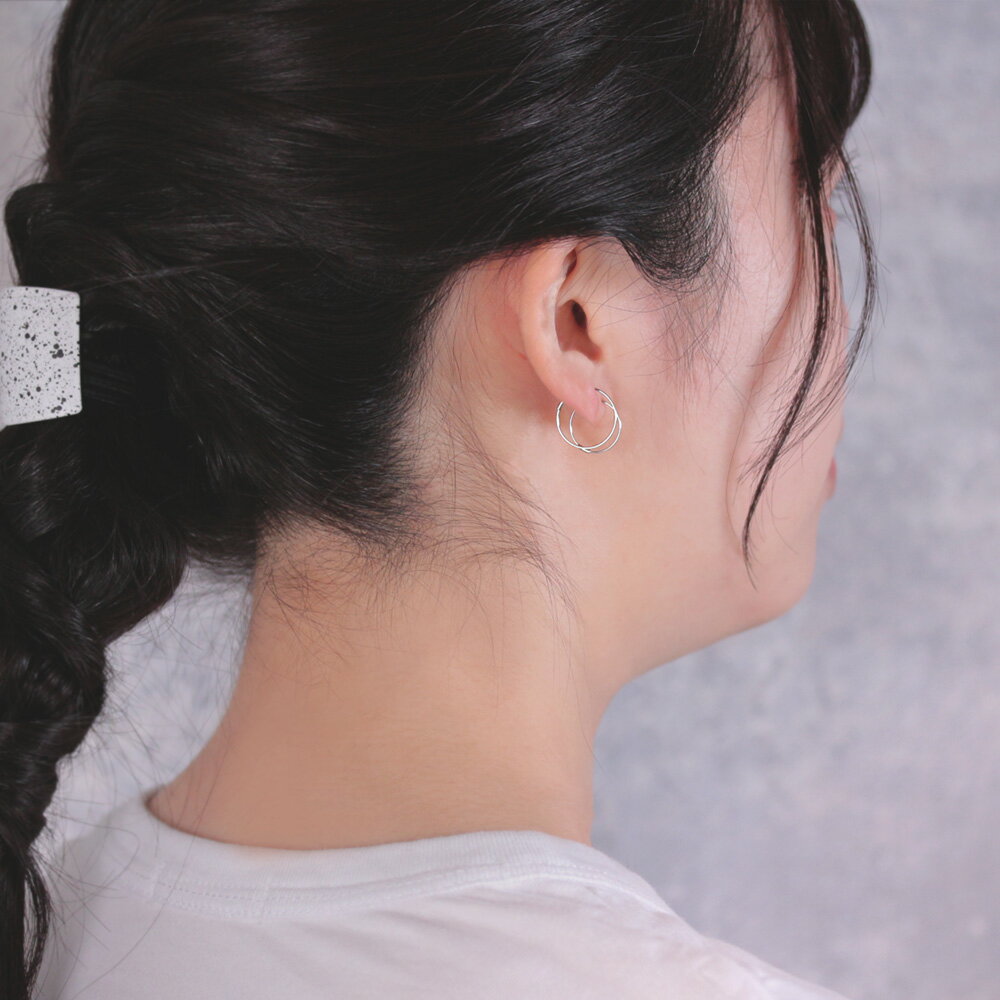 ピアス ニッケルフリー ボール フープ メタル ステンレス 6個 セットピアス | OSEWAYA アクセサリー レディース 女性 大人 プレゼント 誕生日