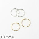 ピアス ステンレス 1cm シームレスリング フープピアス | OSEWAYA アクセサリー レディース 女性 大人 プレゼント ギフト 結婚式 誕生日 おしゃれ オシャレ かわいい 可愛い シンプル