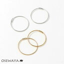【7/19 限定20%OFFクーポン】ピアス ステンレス 1.5cm シームレスリング フープピアス | OSEWAYA アクセサリー レディース 女性 大人 ...