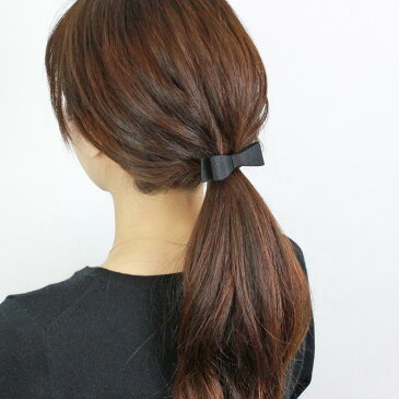 ヘアゴム リボン グログラン ヘアポニー | ヘアアクセサリー ヘアアクセ レディース 女性 大人っぽい プレゼント ギフト 結婚式 カジュアル おしゃれ オシャレ かわいい 可愛い シンプル 20代 30代 40代 50代