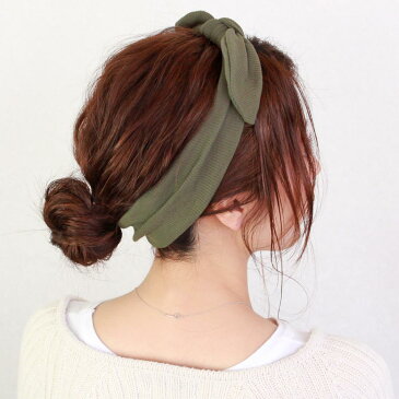 カチューシャ リボン ワイヤー入り リブ素材 ヘアバンド レッド ネイビー グリーン | ヘアアクセサリー ヘアアクセ レディース ヘアアレンジ 女性 大人 痛くない 結婚式 カジュアル おしゃれ オシャレ かわいい 可愛い シンプル 20代 30代 40代 50代