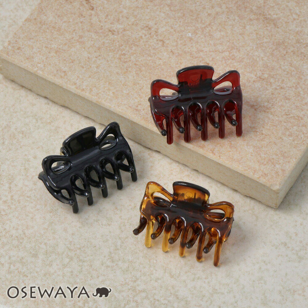 ヘアクリップ 2.5cm シンプル ミニ バンスクリップ | OSEWAYA ヘアアクセサリー ヘアアクセ レディース 女性 大人 プレゼント ギフト 結婚式 ...