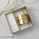 ヘアカフ ポニーフック 経年変化 BRASS しんちゅう ロール ニッケルフリー ケース入り| OSEWAYA ヘアアクセサリー ヘアアクセ レディース 女性 ...