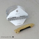 バレッタ ニッケルフリー スクエア メッシュ メタル すべり止め付き | OSEWAYA ヘアアクセサリー ヘアアクセ レディース 女性 大人 プレゼント ギフ...