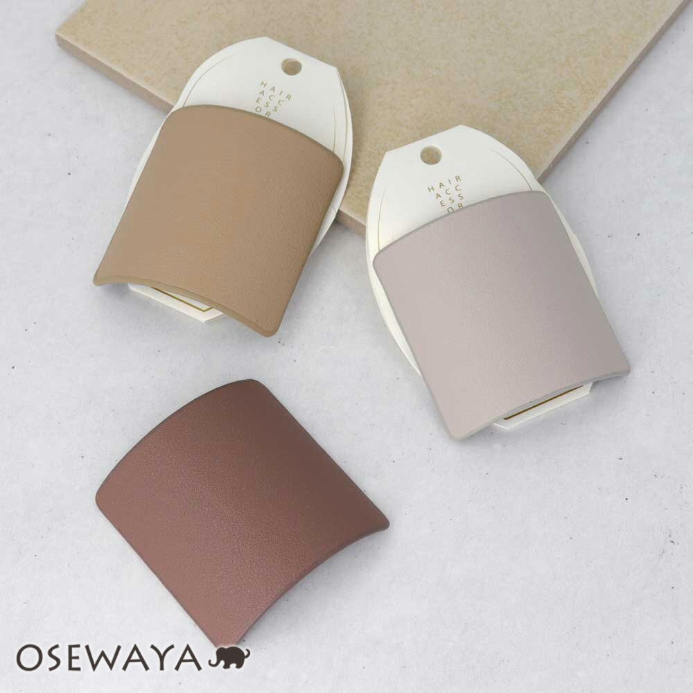 【楽天スーパーSALE 半額】ヘアカフ スクエア レザー風 ヘアポニー ポニーフック | OSEWAYA ヘアアクセサリー ヘアアクセ レディース 女性 大人 ...