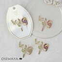 【5/9夜限定20%OFFクーポン】ヘアカフ バラ ローズ カラー メタル ヘアポニー ポニーフック | OSEWAYA ヘアアクセサリー ヘアアクセ レディー...