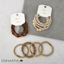 【5/9夜限定20%OFFクーポン】ヘアゴム Candy Arrange ミックス シェイプ 4個セット ヘアポニー | OSEWAYA ヘアアクセサリー ヘア...