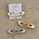 【送料無料】バレッタ Nuance Metal ハート メタル フレームバレッタ | OSEWAYA ヘアアクセサリー ヘアアクセ レディース 女性 大人 プレ...