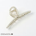 ヘアクリップ パール バンスクリップ | OSEWAYA ヘアアクセサリー ヘアアクセ レディース 女性 大人 プレゼント カジュアル
