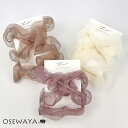 シフォン（シュシュ） シュシュ シフォン ラメ キャンディーシュシュ | OSEWAYA ヘアアクセサリー ヘアアクセ レディース 女性 大人 プレゼント ギフト 結婚式 カジュアル おしゃれ オシャレ かわいい 可愛い シンプル