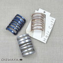 ヘアカフ アクリル ライン ヘアポニー ポニーフック | OSEWAYA ヘアアクセサリー ヘアアクセ レディース 女性 大人 プレゼント ギフト 結婚式 カジ...