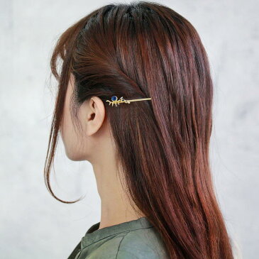 【OLGA】ヘアピン ギャラクシー アイ ドロップ | ヘアアクセサリー ヘアアクセ レディース 女性 大人 プレゼント ギフト 結婚式 カジュアル おしゃれ オシャレ 可愛い シンプル