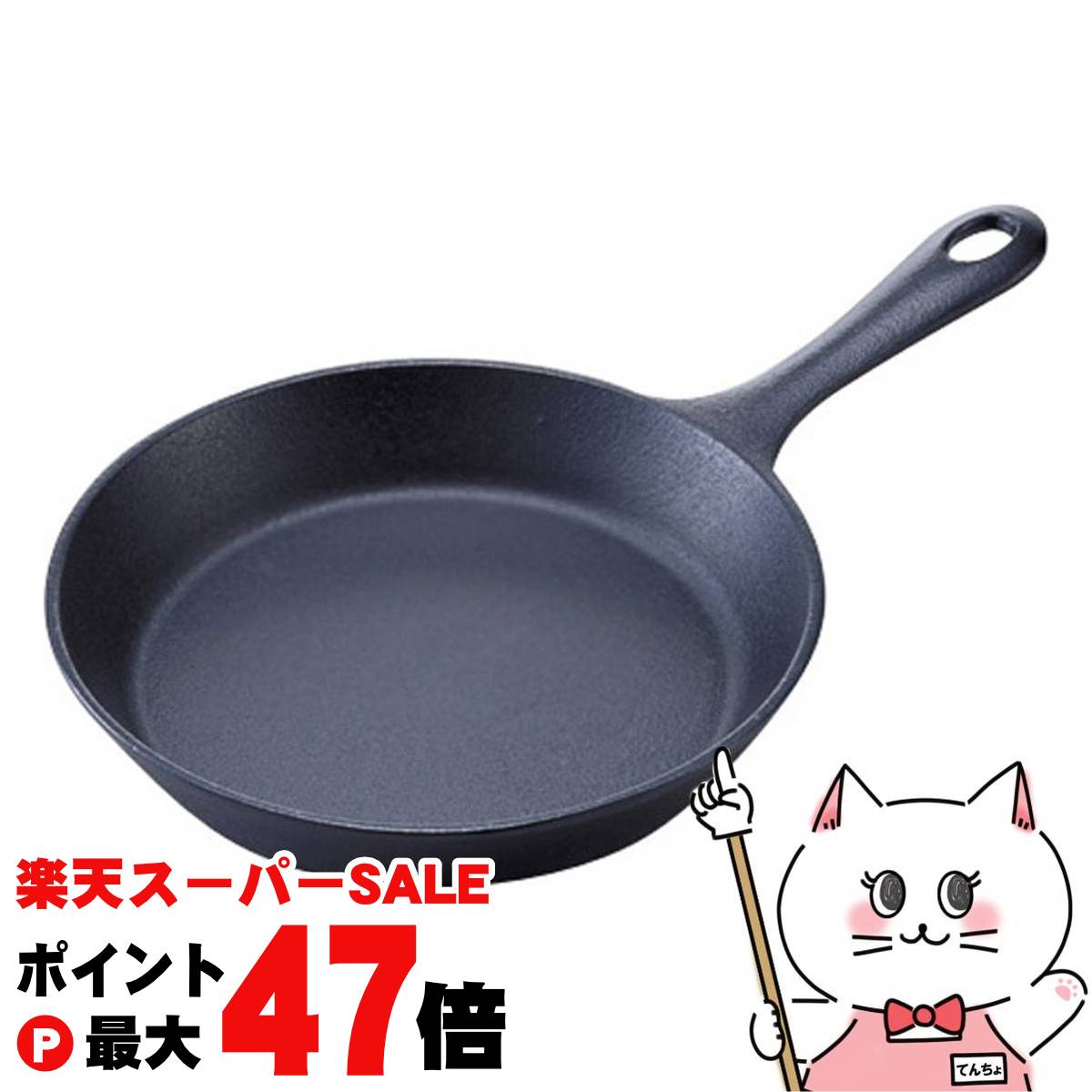 【最大400円OFFクーポン】岩鋳 24015 ファミリーパン17cm【 南部鉄器 鉄フライパン 日本製】【直火・IH対応】【食洗機不可】【SBT】 (6058575)