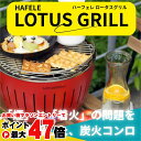【お買い物マラソン最大47倍】ハーフェレ ロータスグリル レギュラーサイズ レッド G-RO-34PNC2 無煙炭火バーベキューグリル お試し用炭150g付き 【HAFELE LOTUS GRILL バーベキュー コンロ アウトドア】※他商品との同梱不可【宅配便送料無料】 (6060444)|詳細画像