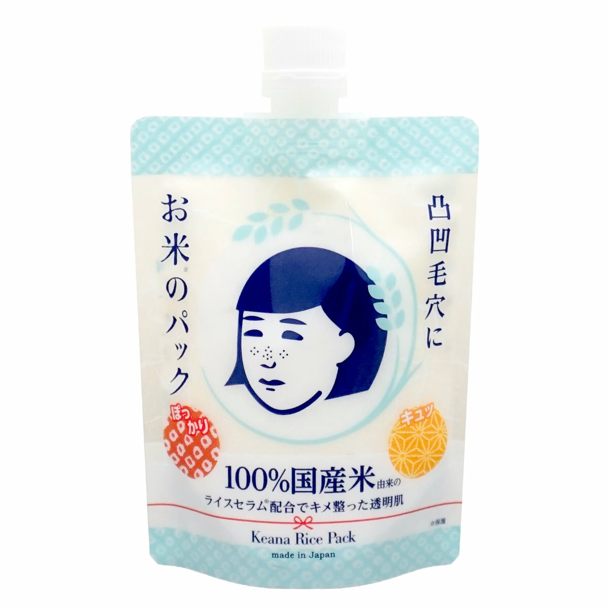 【お買い物マラソン】毛穴撫子 お米のパック 170g【石澤研究所】【メール便送料無料】(6044435)