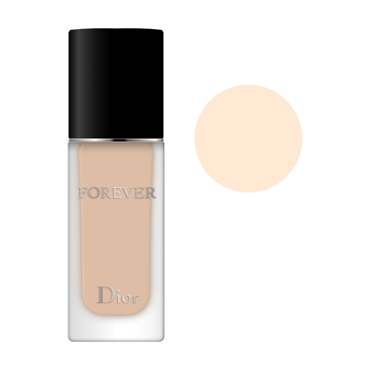 【Dior】クリスチャンディオール ディオールスキン フォーエヴァー フルイドマット #1N 30ml【リキッドファンデーション】【宅配便送料無料】 (6049843)