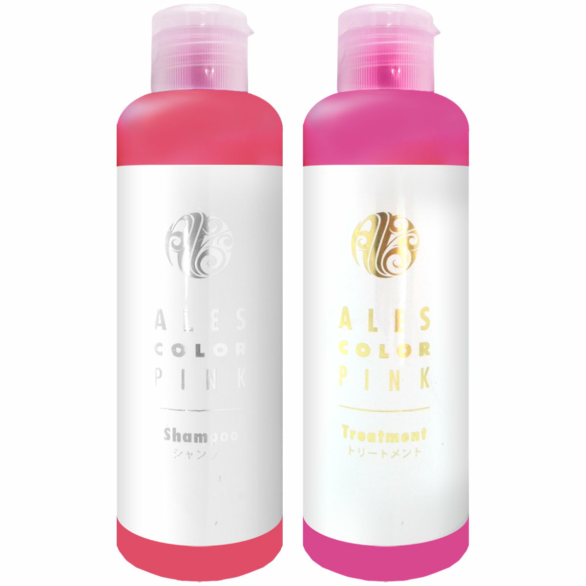 【セット】アレス ピンクシャンプー200ml アレス ピンクトリートメント200g【SHAMPOO ピンク ヘアカラーシャンプー】【宅配便送料無料】 (6024044-set1)