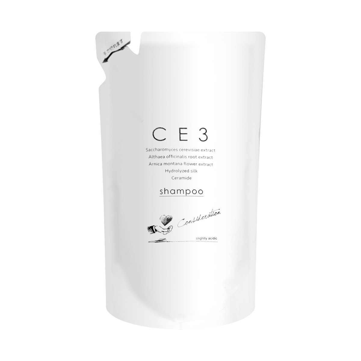 フォード CE3シャンプー 詰替 800ml【シーイースリー】【ミアンビューティー】【弱酸性】【フォードヘア化粧品】【三口産業】【SBT】 (6049900)