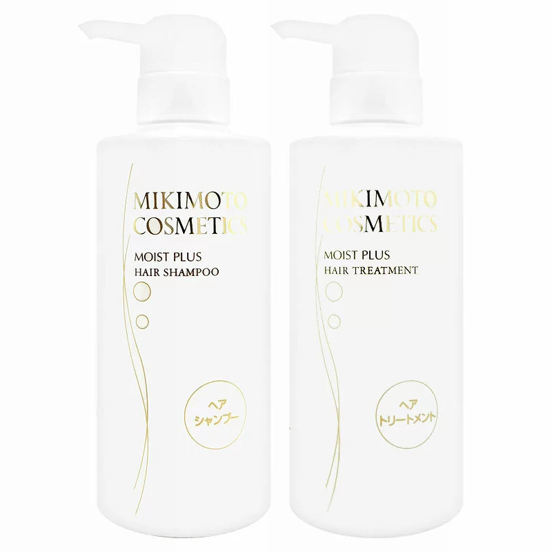 ミキモトコスメティックス モイストプラスヘアシャンプー 380ml+ヘアトリートメント 380ml 即納(6038170-set1)