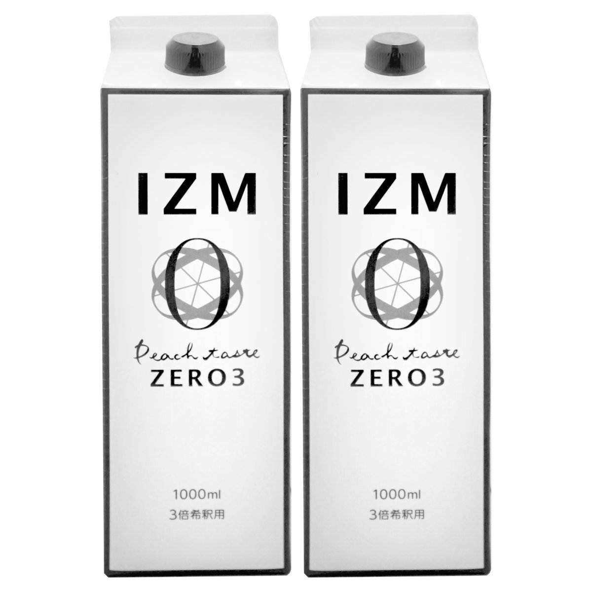 楽天おしゃれcafe楽天市場店【クーポン配布中】【セット】IZM酵素ドリンク1000ml×2本 ゼロスリー ZERO3【食品】【宅配便送料無料】 （6055791-set1）