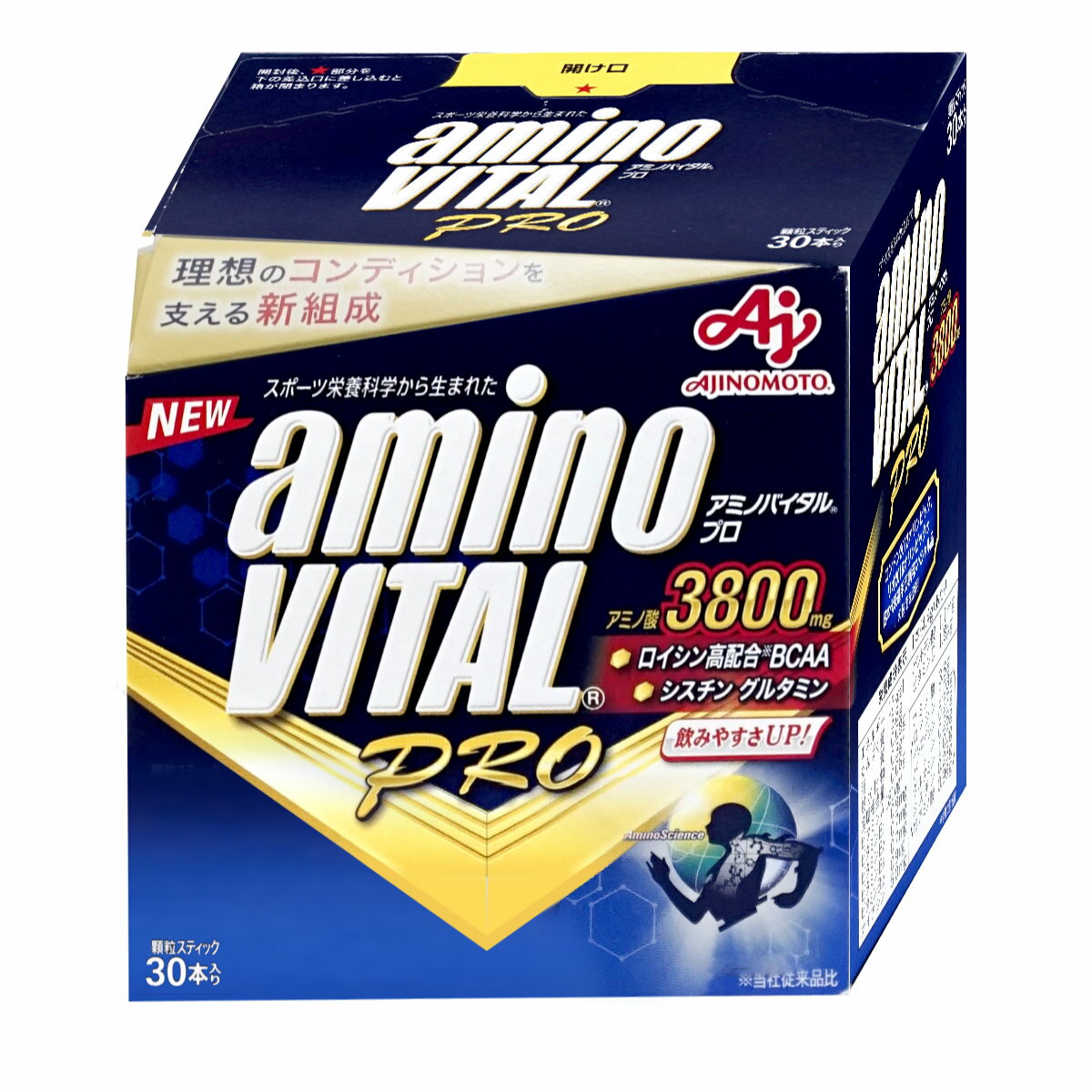【お買い物マラソン】味の素 アミノバイタルプロ30本入り AMINO VITAL PRO 3800【 ...
