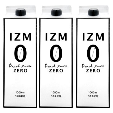 【39ショップ】【セット】IZM酵素ドリンク1000ml×3本 ゼロ 0キロカロリー 3倍希釈用 ピーチ味 飲みやすい 桜の花エキス エラスチン フィッシュコラーゲンペプチド ヒアルロン酸 プラセンタ 美容 健康 ダイエット 酵素【食品】【宅配便送料無料】 (6045076-set1)