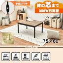 【最大400円OFFクーポン】【直送】カジュアルコタツ【アルテナ7560ANA】 アンティークナチュラル HAGIHARA 萩原【75×60】【MS-303H ...