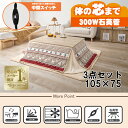 【最大400円OFFクーポン】【直送】こたつ+うす掛け布団 3点セット【KOT-7350-105NA+ユイ105NR】ナチュラル/ノルディックレッド HAGIH...