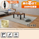 【最大400円OFFクーポン】【直送】カジュアルコタツ【KOT-7312-7560WN】ウォールナット HAGIHARA 萩原【75×60】【NCH-302 3...