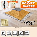 【最大400円OFFクーポン】【直送】こたつ+うす掛け布団 2点セット【KOT-7312-7560MGY+ビケ7560YE】グレー/イエロー HAGIHARA ...