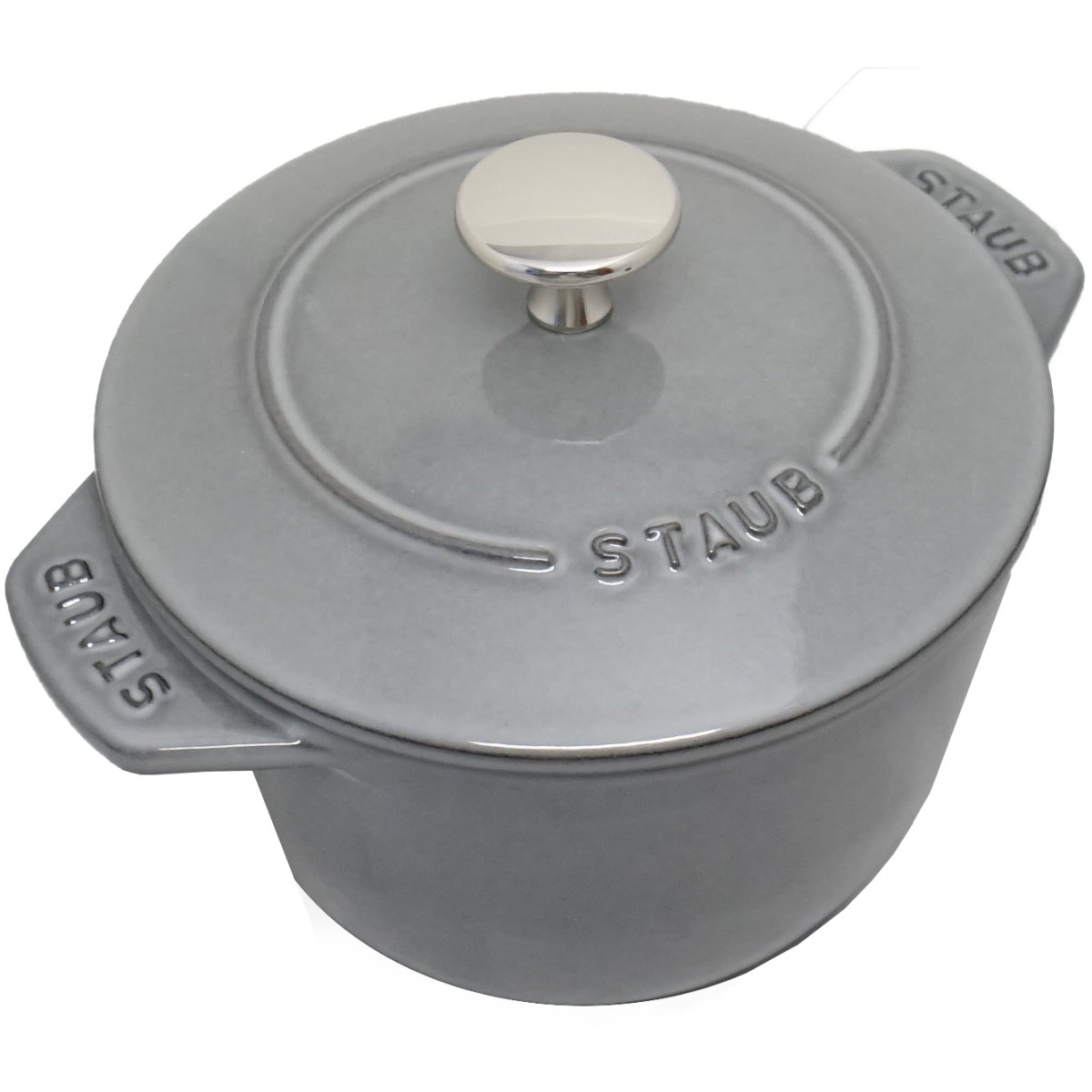 【楽天スーパーセール】ストウブ Staub ラ・ココット de GOHAN Mサイズ 16cm 40509-703 グレー【時短 カンタン 2合炊き ホーロー鍋 調理器具 デ ゴハン 炊飯 ごはん ワナベ ココハン】【宅配便送料無料】 (6043594)