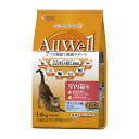 【お買い物マラソン】ユニ・チャーム AllWell 室内猫用 フィッシュ味挽き小魚とささみ フリーズドライパウダー入り 1.6kg(400g×4袋)【happi...