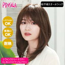 【バレないウィッグ】プリシラ BEAUTE 総手植えオールウィッグ シフォンストレートミディ BA-104-ZNB #人毛ミックスナチュラルブラウン【フルウィッグ 医療用ウィッグ 人毛&耐熱ファイバーミックス ヘアアイロンOK 手洗いOK】【宅配便送料無料】 (6059224)