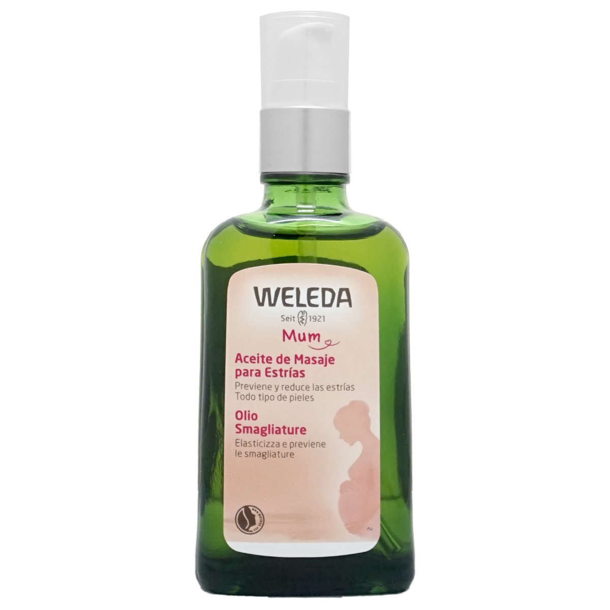 楽天おしゃれcafe楽天市場店【クーポン配布中】WELEDA ヴェレダ マザーズボディオイル 100ml （ポンプ）【マタニティストレッチマークオイル】【ボディ用オイル】【宅配便送料無料】 （6025205）