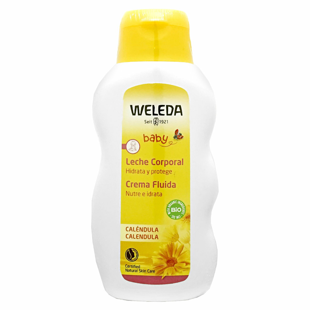 WELEDA ヴェレダ カレンドラベビーミルクローションN 200ml 【乳液/全身用/赤ちゃん/保湿/潤い】【CA】【SBT】(6010501)