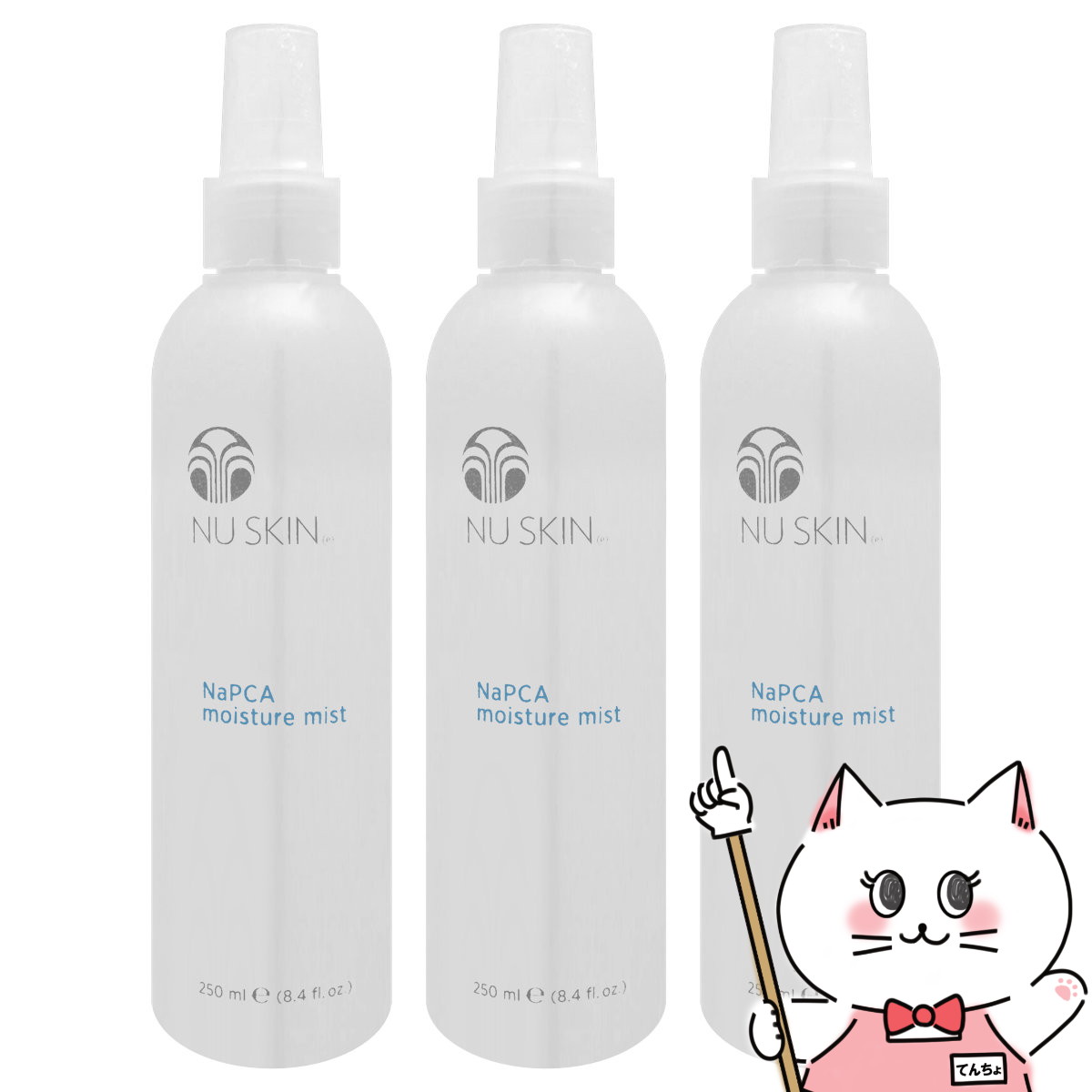 ニュースキン NaPCA モイスチャーミスト 250ml Nu Skin Moisture Mist 250ml (6002224-set3)